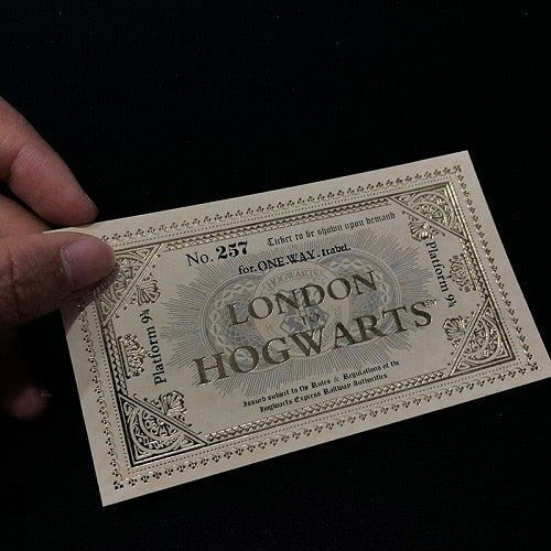 Hogwart London Express Train Ticket